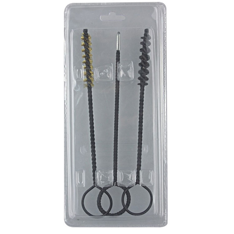 Bộ dụng cụ làm sạch súng ngắn 9mm được đóng gói theo vỉ