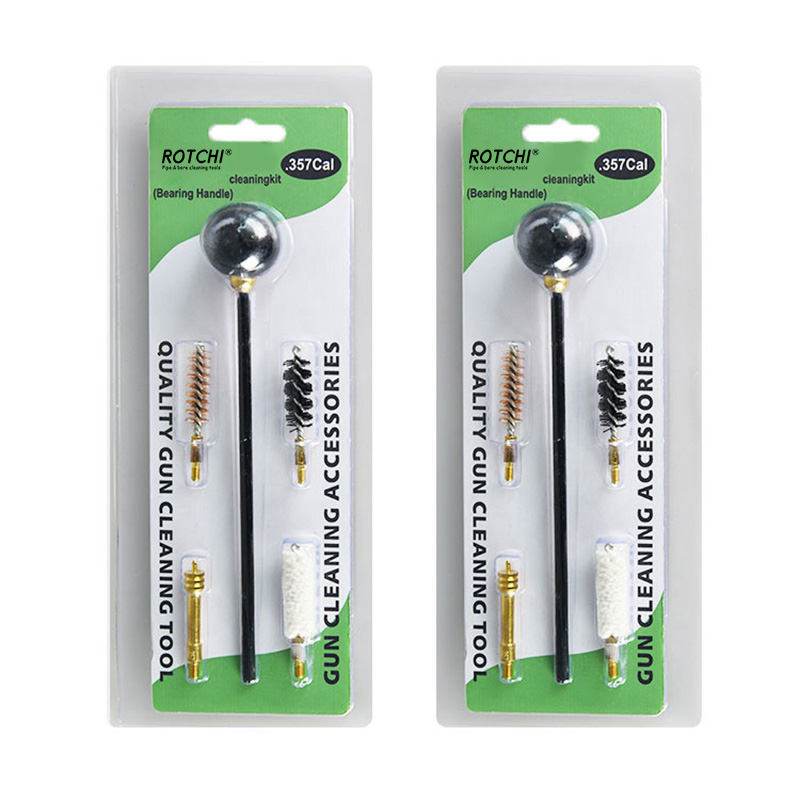 Bộ dụng cụ vệ sinh súng Tay cầm bi cho súng ngắn hoặc súng lục