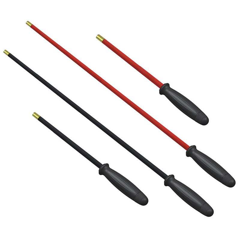 Tay cầm bằng nhựa Xoay nhanh Thanh làm sạch súng bằng thép Pvc