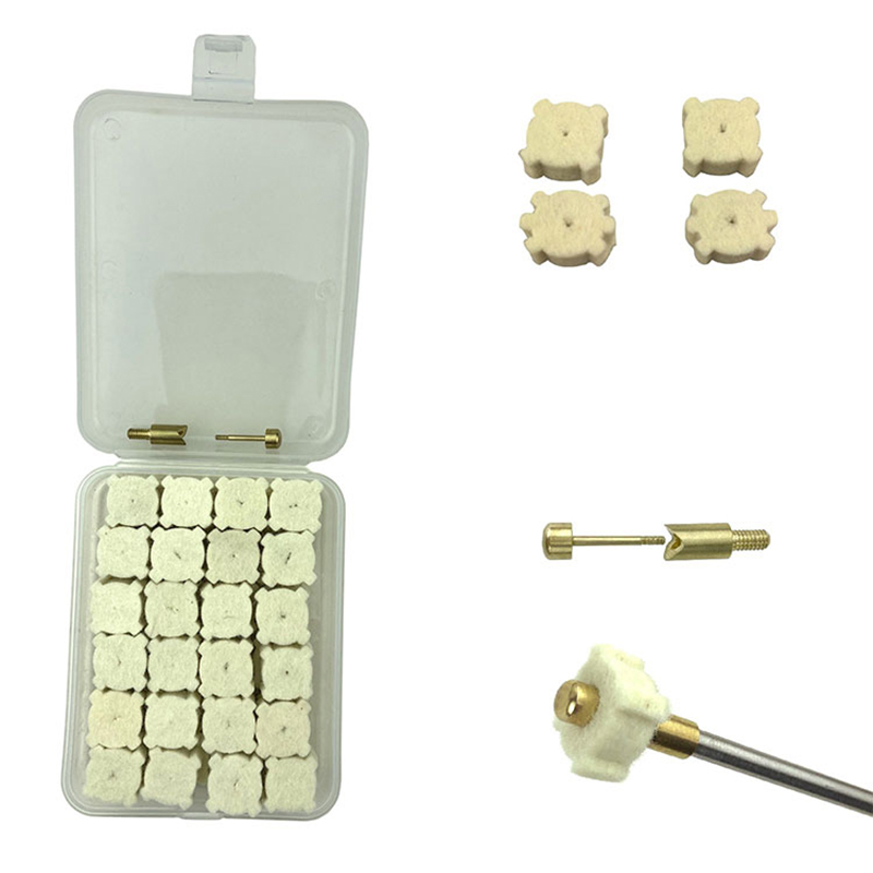 Ngôi sao len để làm sạch buồng súng Gói hộp nhựa Opp